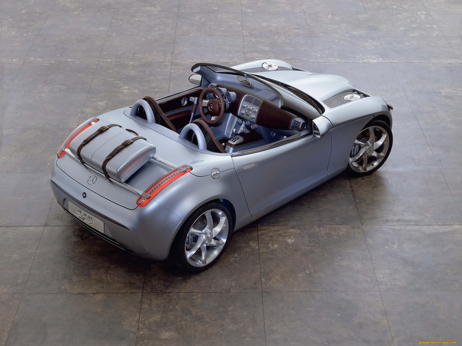 2000, mercedes, benz, vision, sla, concept, 